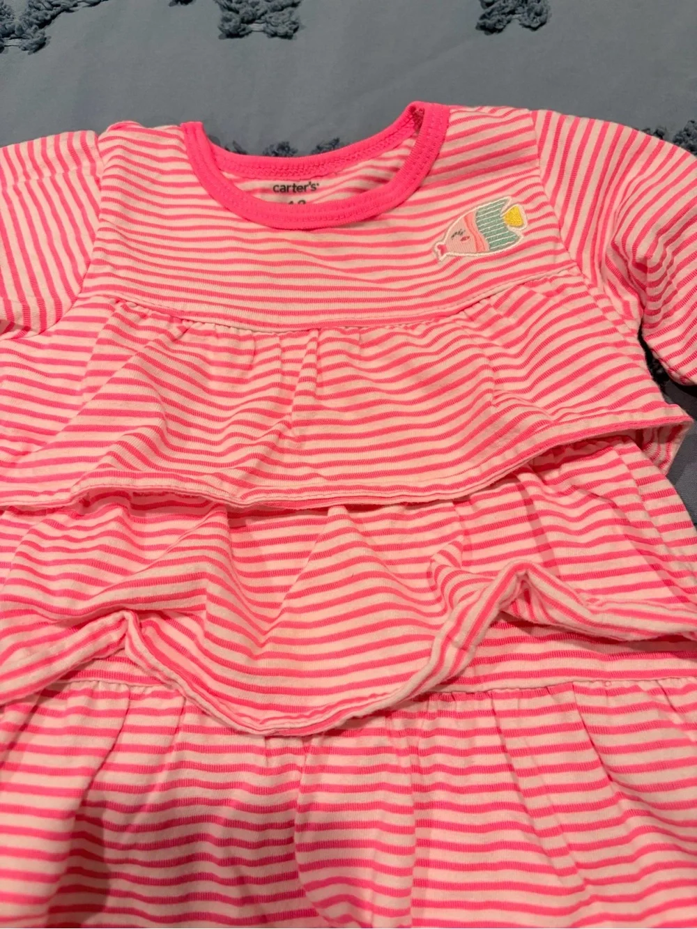 Carter’s 12 Month Outfit Bundle Girls 3 Sets Tops & Leggings